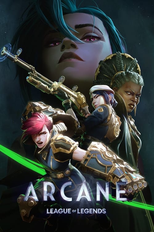 Arcane (Season 1) BluRay [English DD5.1] 1080p 720p & 480p [x264/ESub] HD | ALL Episodes [NF Series]