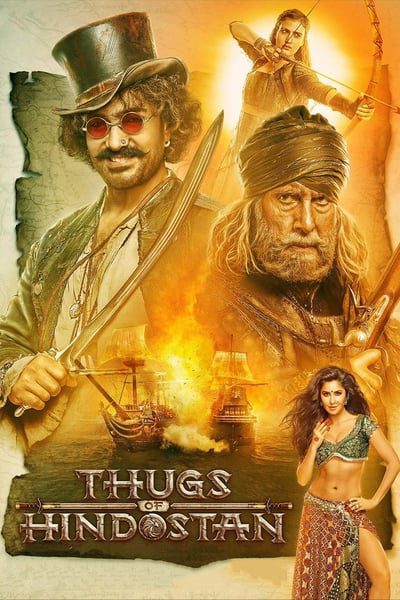 Thugs of Hindostan (2018) BluRay [Hindi DD5.1] 1080p 720p & 480p [x264/10Bit-HEVC] | Full Movie