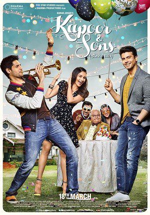 Kapoor & Sons (2016) BluRay [Hindi DD5.1] 1080p 720p & 480p [x264] | Full Movie